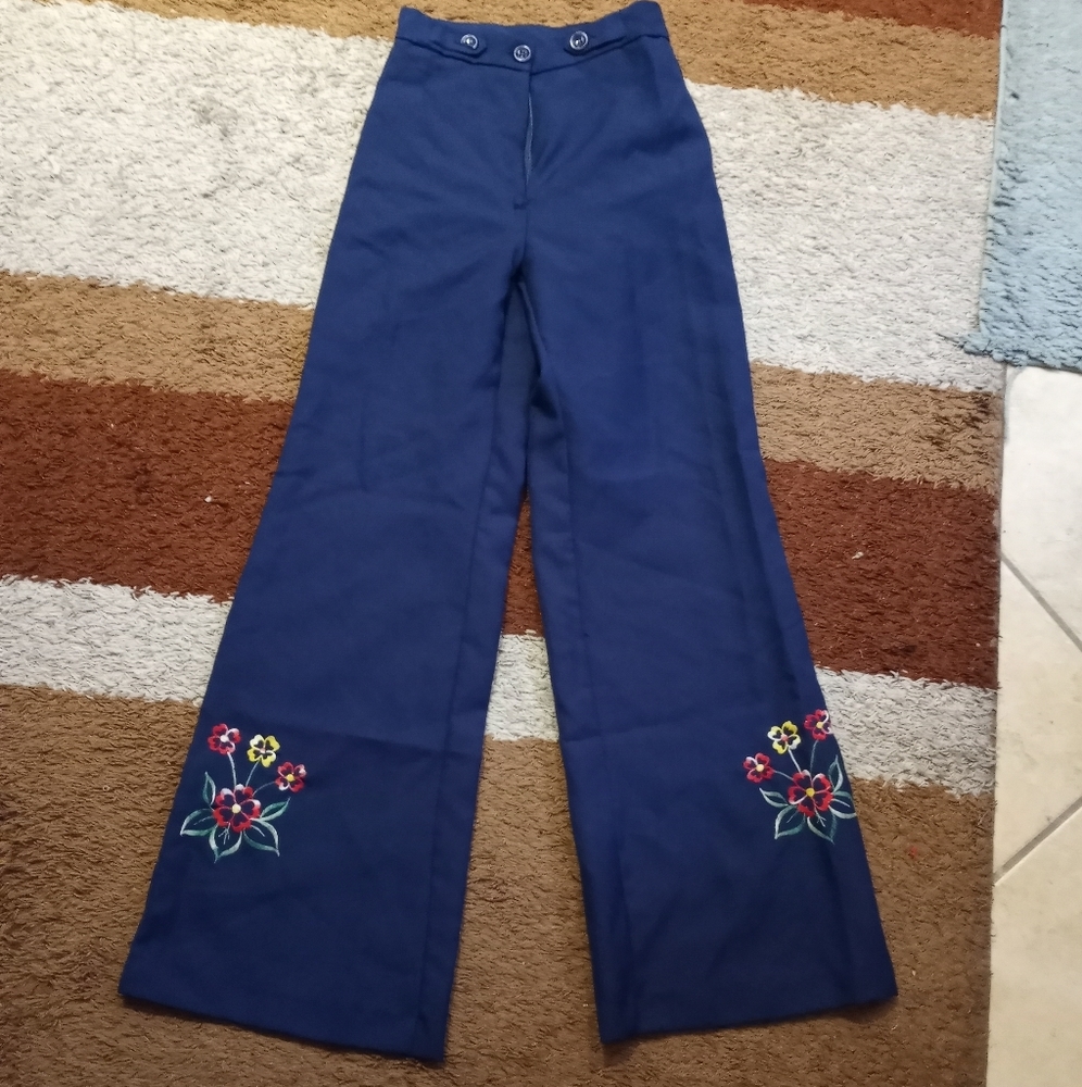 Vinatge high waisted, palazzo styled Pants